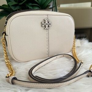 Tory Burch Leather Crossbody McGraw Camera Bag